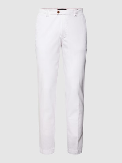 CINQUE Chino mit seitlichen Eingrifftaschen Modell 'CIWOOD_2' Weiss 2