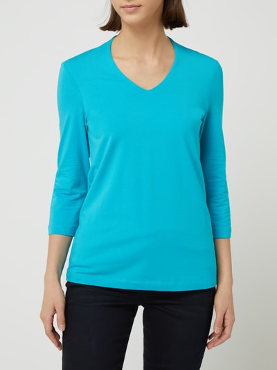 Christian Berg Woman Shirt met 3/4-mouw  Turquoise - 4