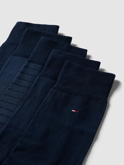 Tommy Hilfiger Socken mit Label-Details im 5er-Pack Dunkelblau 2