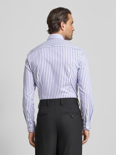 OLYMP Level Five Slim fit zakelijk overhemd met kentkraag Lila - 5