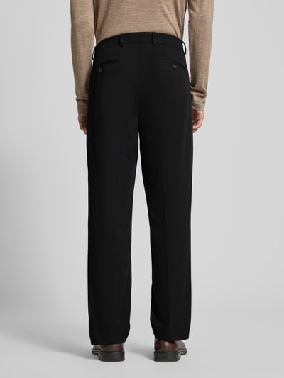 CG - Club of Gents Regular fit broek met Franse steekzakken, model 'Ole' Zwart - 5