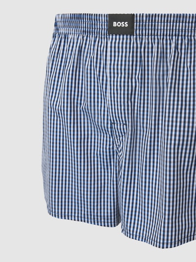 BOSS Boxershort met logopatch in een set van 2 stuks Donkerblauw - 2