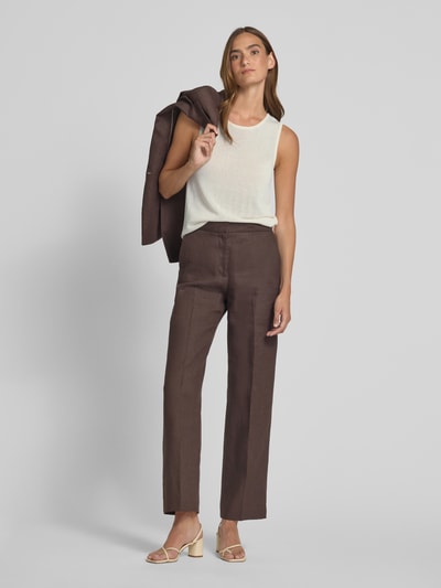Selected Loose Fit Top aus Viskose-Mix Modell 'MOON' Ecru 1