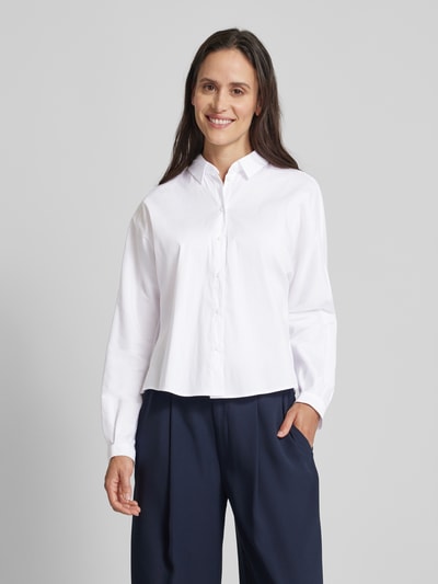 Luisa Cerano Overhemdblouse met deelnaden Wit - 4