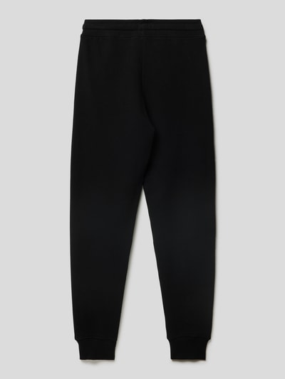 OVS Sweatpants met steekzakken opzij, model 'TERRY' Zwart - 3