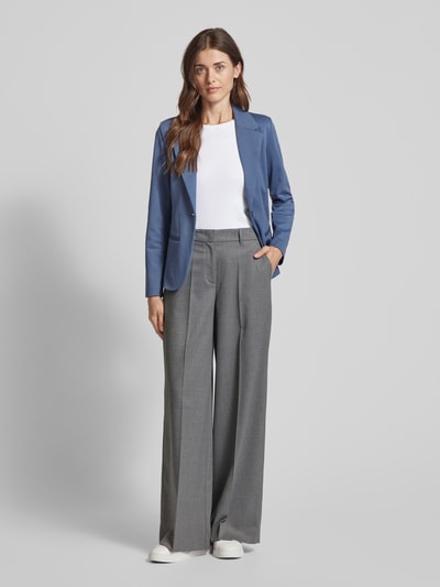 Fransa Blazer met paspelzakken Blauw - 1