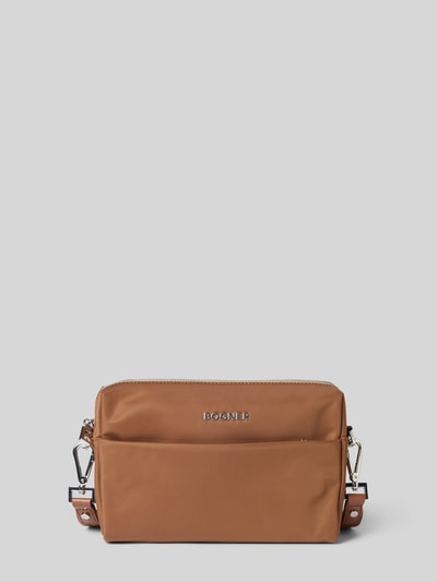 BOGNER Handtas met labelapplicatie Camel - 2