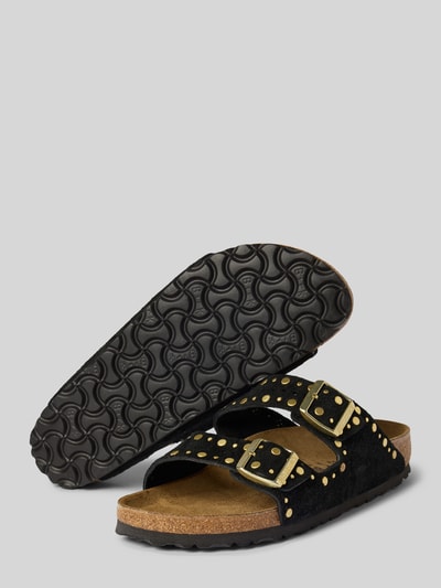 Birkenstock Sandalen met doornsluitingen, model 'Arizona' Zwart - 4