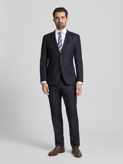 Jake*s Super Slim Fit Business Hemd aus Baumwolle mit Kentkragen Weiss 1