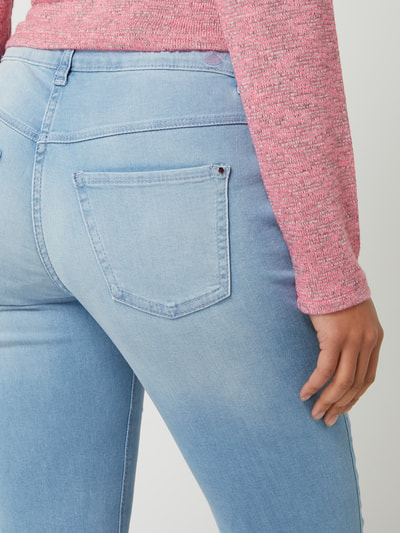 MAC Straight fit jeans met stretch, model 'Dream' Lichtblauw - 3