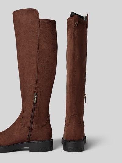 Guess Stiefel mit Label-Applikation Modell 'FYZA2' Mittelbraun 2