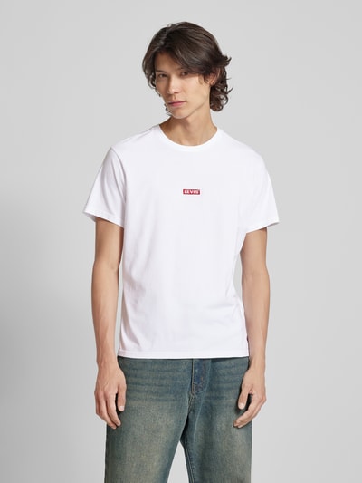 Levi's® T-shirt met labelpatch Wit - 4