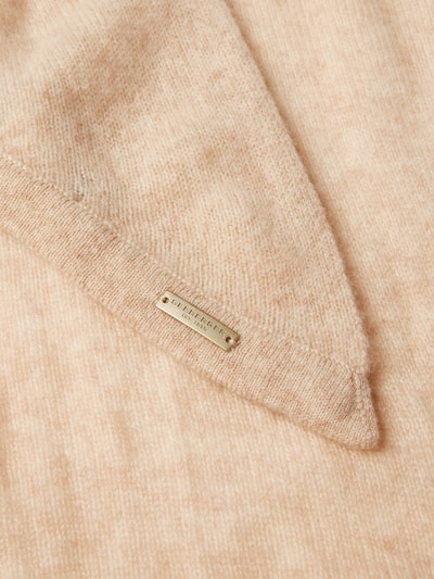 Seeberger Schal aus reinem Kaschmir mit Label-Detail Beige 2