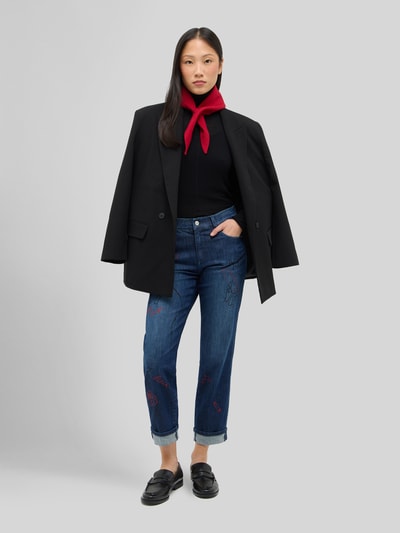 ANGELS straight fit jeans van katoenmix model 'DARLEEN MUSE' Donkerblauw - 1