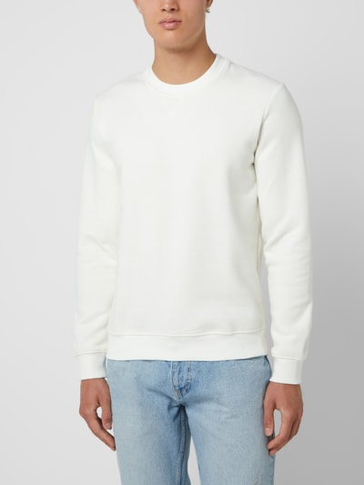 s.Oliver RED LABEL Sweatshirt mit Rundhalsausschnitt Offwhite 4