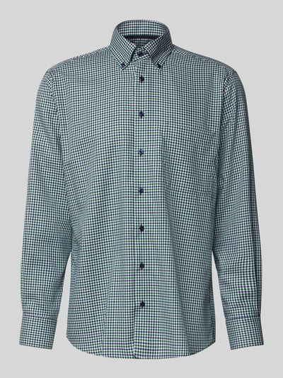 ETERNA Comfort Fit Business-Hemd mit Button-Down-Kragen Gruen 2