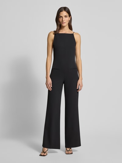 Mango Jumpsuit mit Eingrifftaschen Black 4
