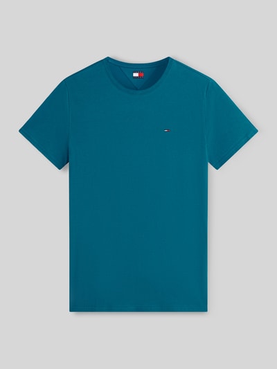 Tommy Jeans regular fit T-shirt van puur katoen Petrol - 2