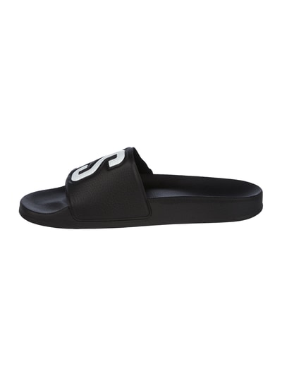 G-Star Raw Slides mit strukturiertem Logo Black 3