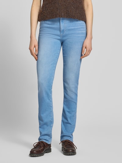 BOSS Slim Fit Jeans aus Baumwoll-Mix Modell 'STATE' Hellblau 4