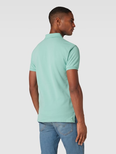 Polo Ralph Lauren Slim fit poloshirt met logostitching Turquoise - 5