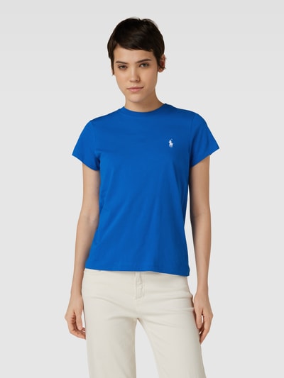Polo Ralph Lauren T-Shirt mit Label-Stitching Royal 4