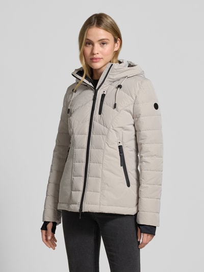 Gil Bret Gewatteerd jack met capuchon Zand - 4