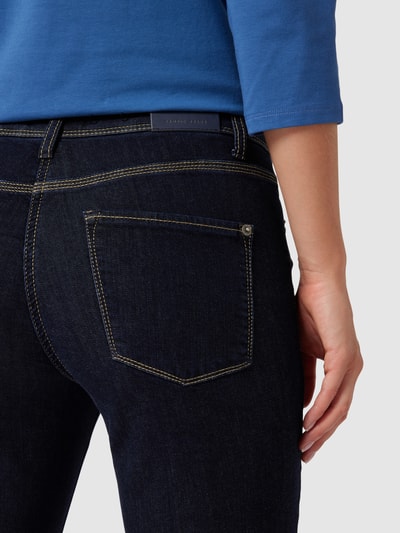 Cambio Slim Fit Jeans mit Stretch-Anteil Modell 'Piper' Blau 3