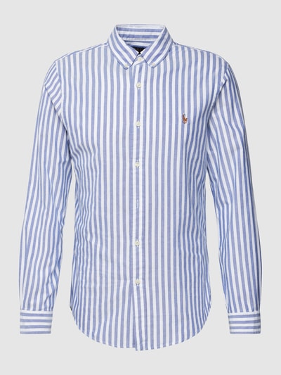 Polo Ralph Lauren Koszula casualowa w paski Granatowy 2