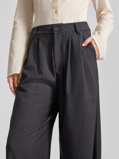 ANOTHER COTTON LAB Stoffhose mit französischen Eingrifftaschen Mittelgrau 3