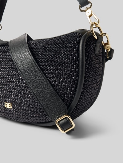 Abro Handtasche mit Strukturmuster Modell 'WILLOW' Black 3