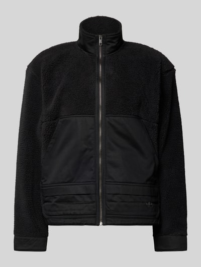 adidas Originals Fleecejacke mit Logo-Stitching Black 2