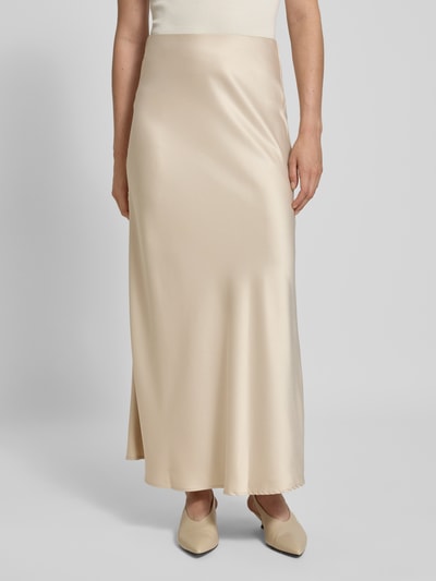 Vero Moda Ausgestellter Midi-Rock mit elastischem Bund Modell 'MERLE' Ecru 4