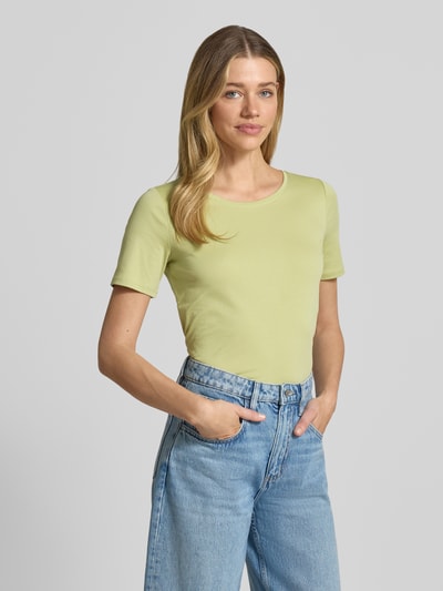 s.Oliver RED LABEL Regular Fit T-Shirt aus reinem Baumwoll-Interlockjersey Lind 4