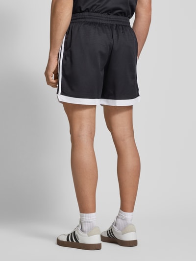 adidas Originals Relaxed fit korte broek met labelstitching, model 'Mockeylet' Zwart - 5