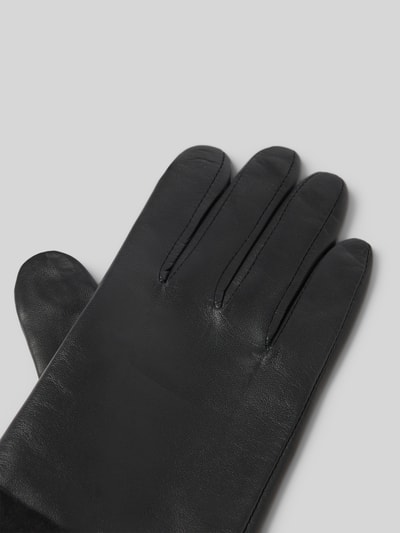 Lauren Ralph Lauren Handschoenen van schapenleer met logo-applicatie Zwart - 3