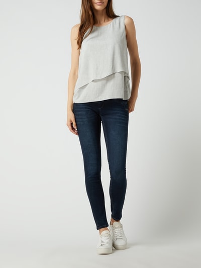 Gang Skinny fit jeans met viscose, model 'Nikita' Blauw - 1