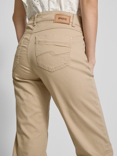Angels Regular fit jeans in 5-pocketmodel, model 'Dolly' Zand - 3