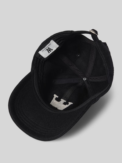Wood Wood Basecap mit Label-Detail Black 2