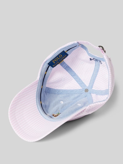 Polo Ralph Lauren Basecap mit Label-Stitching Hellrosa 2