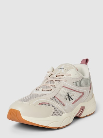 Calvin Klein Jeans Chunky sneakers met labeldetails, model 'RETRO TENNIS' Beige - 1