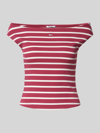 Tommy Jeans Top met bandjes en labelstitching Bordeaux - 2