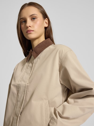 JJXX Krój regular fit Kurtka z wykładanym kołnierzem Model 'Wilma' Piaskowy 3