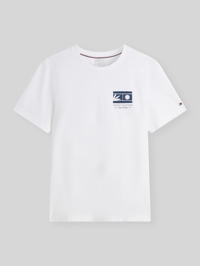 Tommy Hilfiger Regular Fit T-Shirt aus reiner Baumwolle Weiss 2