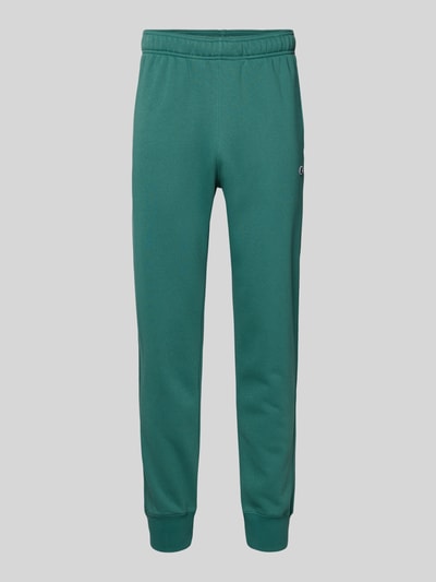 CHAMPION Sweatpants mit elastischem Bund und Label-Stitching Dunkelgruen 1