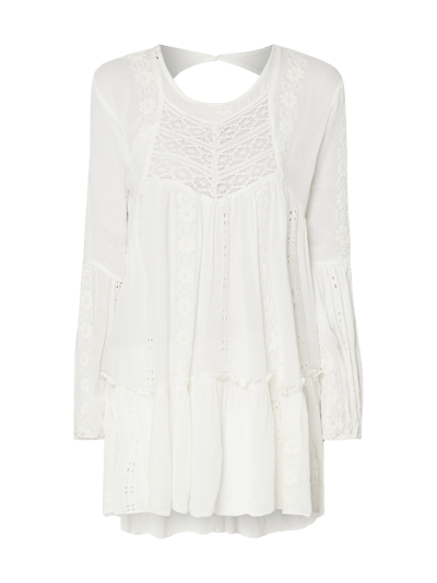 FREE PEOPLE Blouseshirt met ajourborduursel Ecru - 2