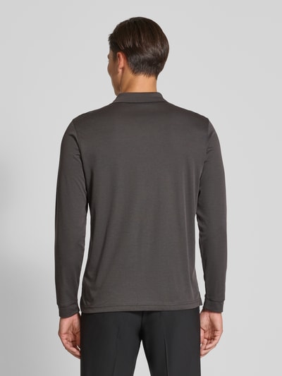 RAGMAN Regular fit poloshirt met borstzak Antraciet - 5