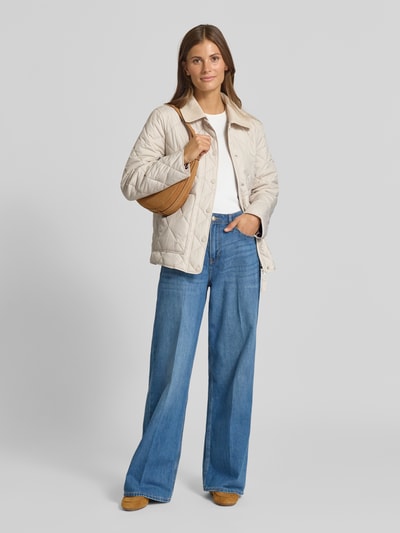 Christian Berg Woman Selection Steppjacke mit Strukturmuster Kitt 1