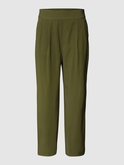 Jake*s Casual Stoffhose mit Bundfalten Khaki 2