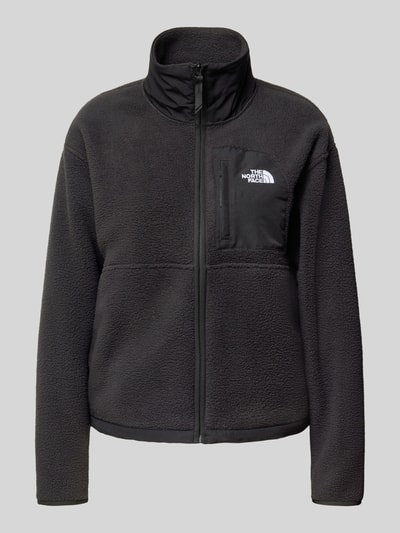 The North Face Fleecejack met opstaande kraag, model 'YUMORI OFF PEAK' Metallic zwart - 2